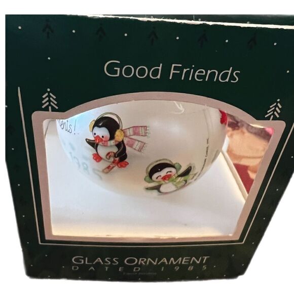 Vintage Hallmark Keepsake Ornament. 1985. “Good Friends” w/ Box. Rare! - Picture 6 of 7